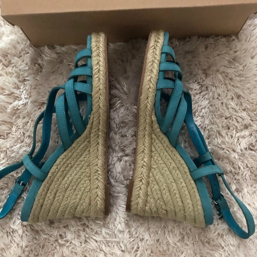 NWT Cole Haan blue espadrilles size 6
